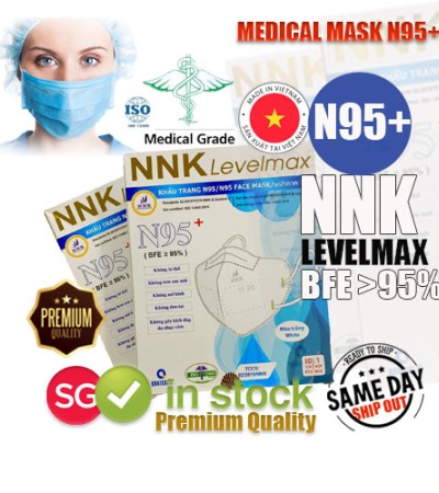 NNK N95+ PREMIUM [BFE>95%] ISO PREMIUM LEVELMAX MEDICAL MASK