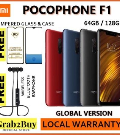 [Free Gift] Xiaomi Pocophone F1 Global ROM 128GB